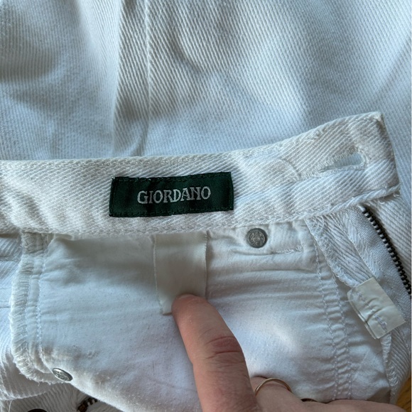 Vintage Straight White Jeans - Picture 8 of 14